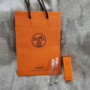 Hermès Hermessence Collection Sample Spray & Small Shopping Bag